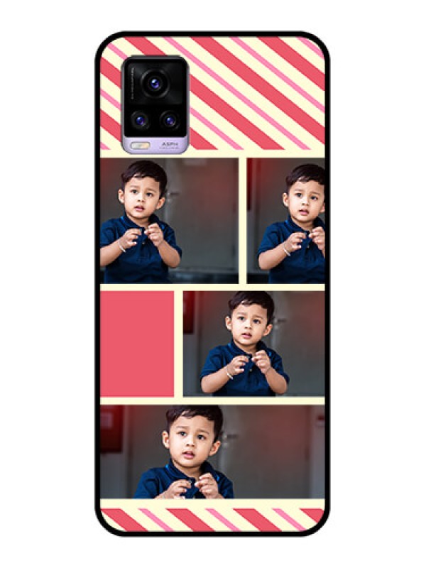 Custom Vivo V20 2021 Personalized Glass Phone Case - Picture Upload Mobile Case Design