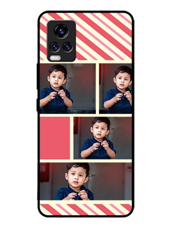 Custom Vivo V20 Pro Personalized Glass Phone Case  - Picture Upload Mobile Case Design