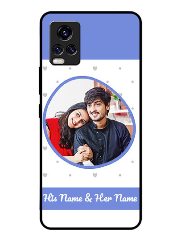 Custom Vivo V20 Pro Photo Printing on Glass Case  - Premium Case Design