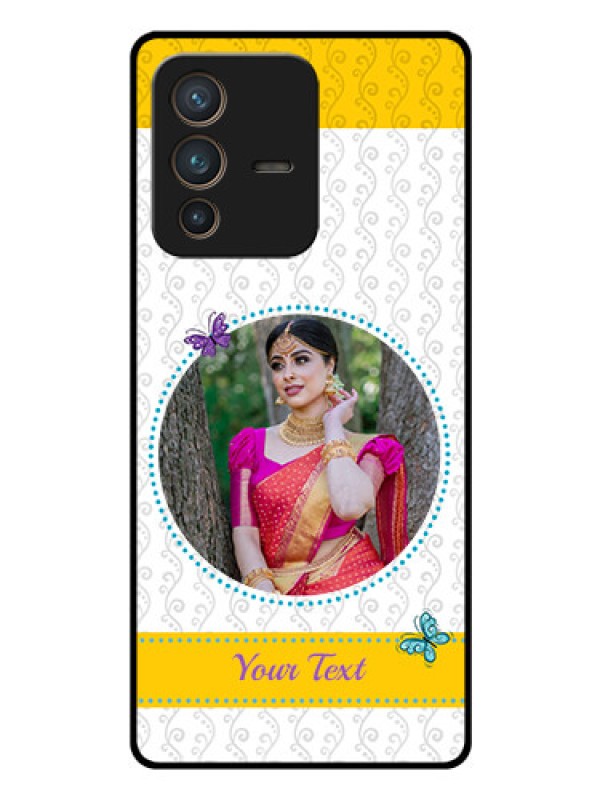 Custom Vivo V23 Pro 5G Custom Glass Mobile Case - Girls Premium Case Design