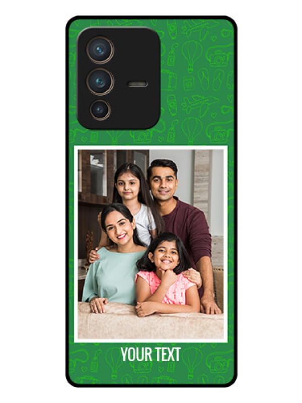 Custom Vivo V23 Pro 5G Personalized Glass Phone Case - Picture Upload Design