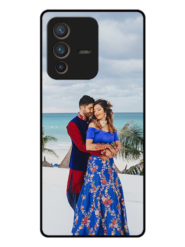 Custom Vivo V23 Pro 5G Photo Printing on Glass Case - Upload Full Picture Design