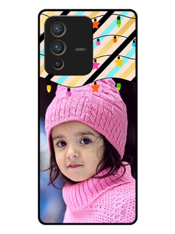 Custom Vivo V23 Pro 5G Custom Glass Mobile Case - Lights Hanging Design
