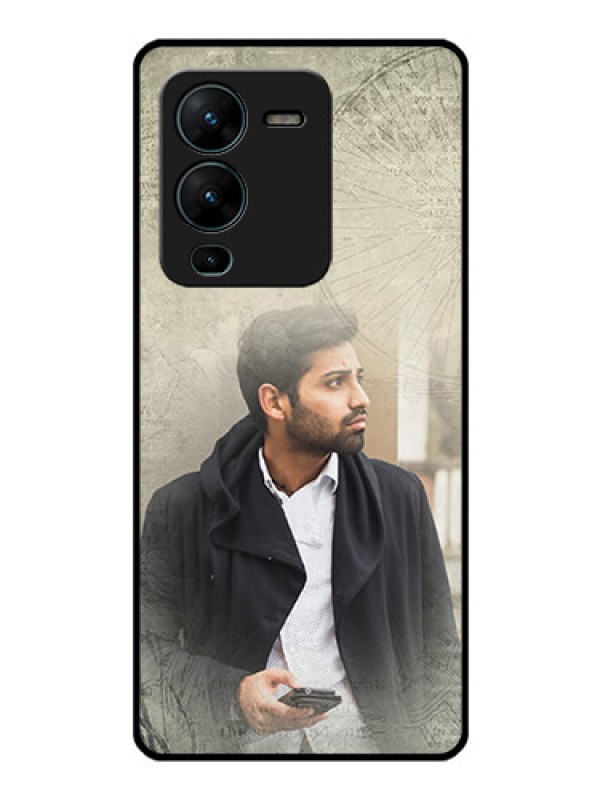 Custom Vivo V25 Pro 5G Custom Glass Phone Case - with vintage design