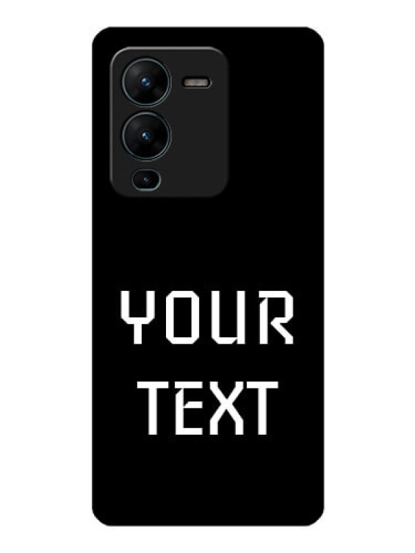 Custom Vivo V25 Pro 5G Your Name on Glass Phone Case