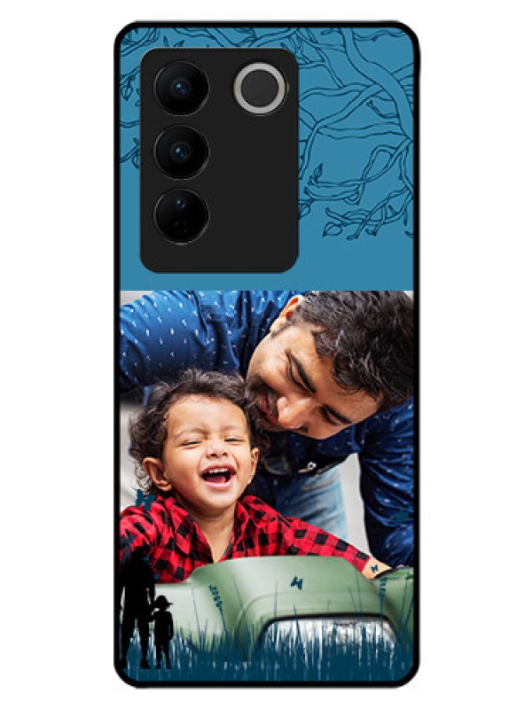 Custom Vivo V27 Pro 5G Custom Glass Mobile Case - Best dad design