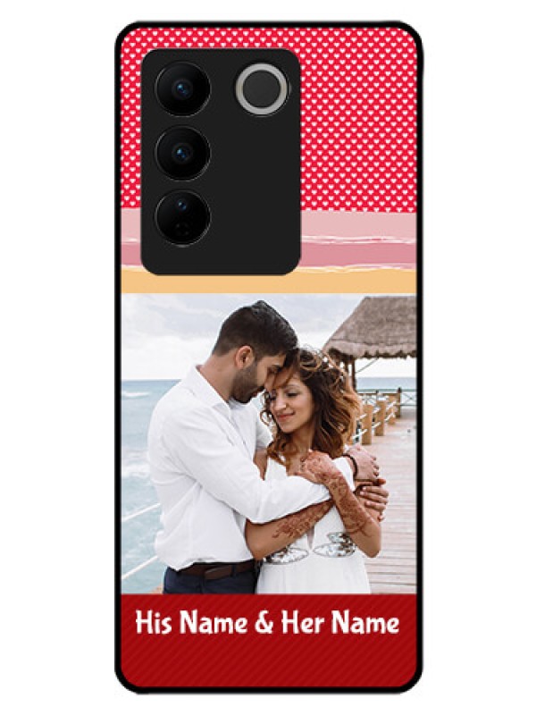 Custom Vivo V27 5G Custom Glass Mobile Case - Premium Case Design
