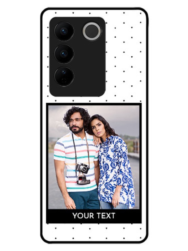 Custom Vivo V27 5G Photo Printing on Glass Case - Premium Design