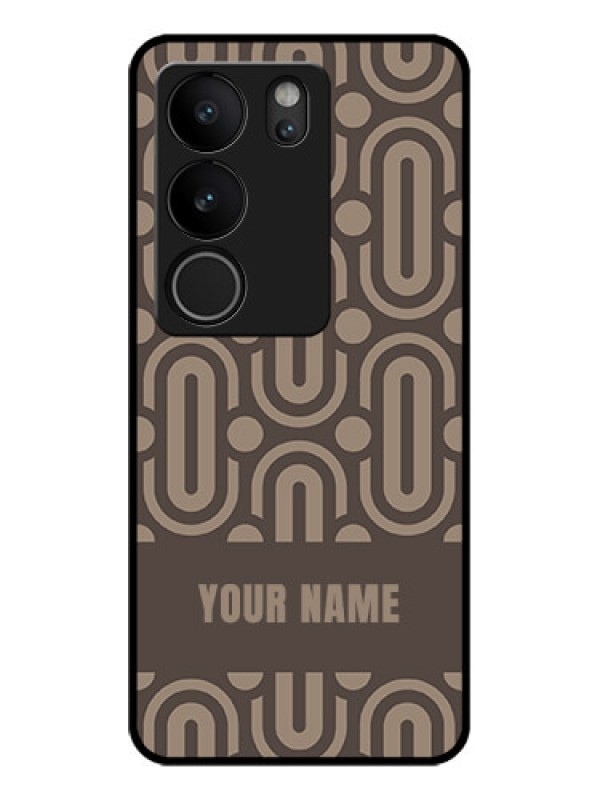 Custom Vivo V29 5G Custom Glass Phone Case - Captivating Zero Pattern Design