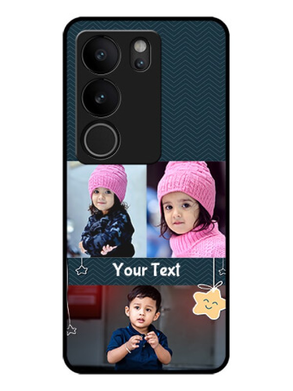 Custom Vivo V29 Pro 5G Custom Glass Phone Case - Hanging Stars Design