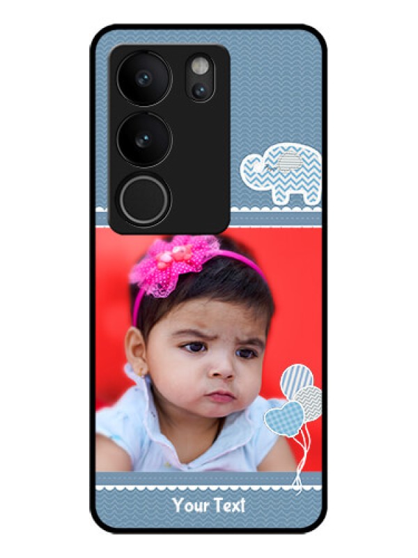Custom Vivo V29 Pro 5G Custom Glass Phone Case - With Kids Pattern Design