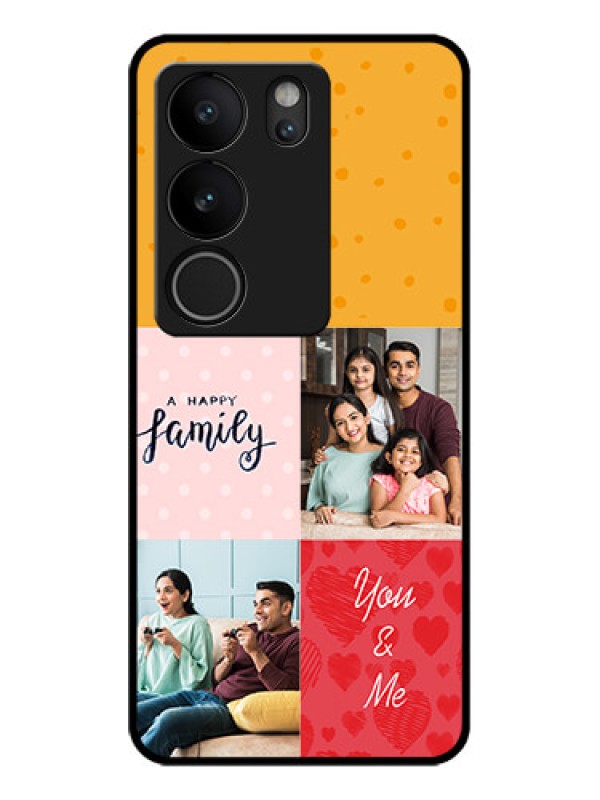 Custom Vivo V29 Pro 5G Custom Glass Phone Case - Images With Quotes Design