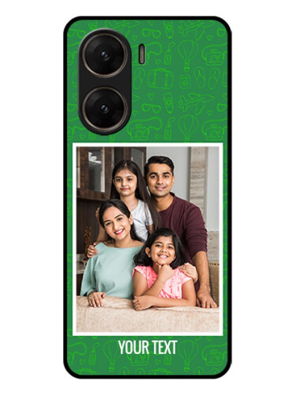 Custom Vivo V29E 5G Custom Glass Phone Case - Picture Upload Design