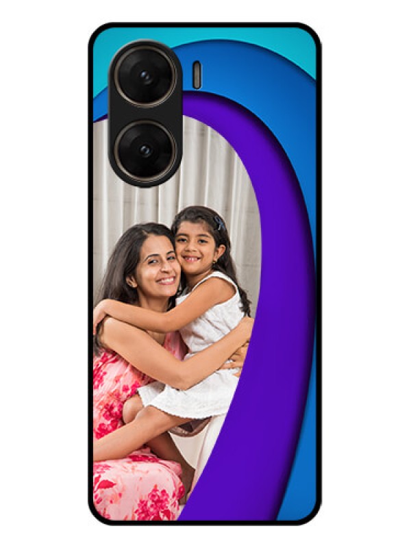 Custom Vivo V29E 5G Custom Glass Phone Case - Simple Pattern Design