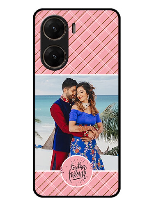 Custom Vivo V29E 5G Custom Glass Phone Case - Together Forever Design