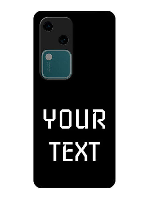 Custom Vivo V30 5G Custom Glass Phone Case - Your Name Design