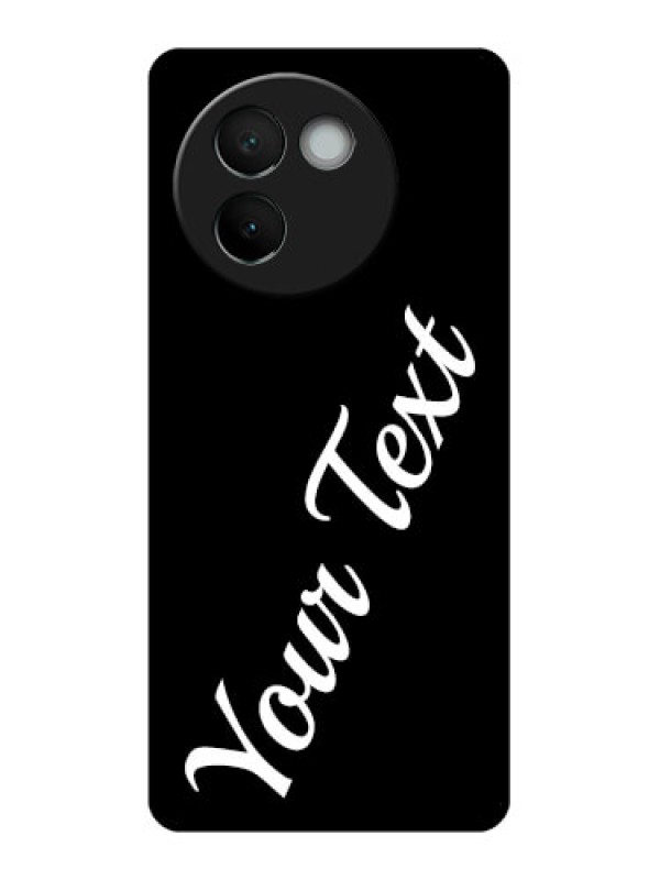 Custom Vivo V30E 5G Custom Glass Phone CaseWith Your Name Design