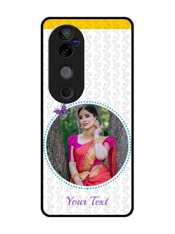 Custom Vivo V40 Pro 5G Custom Glass Phone CaseGirls Premium Case Design