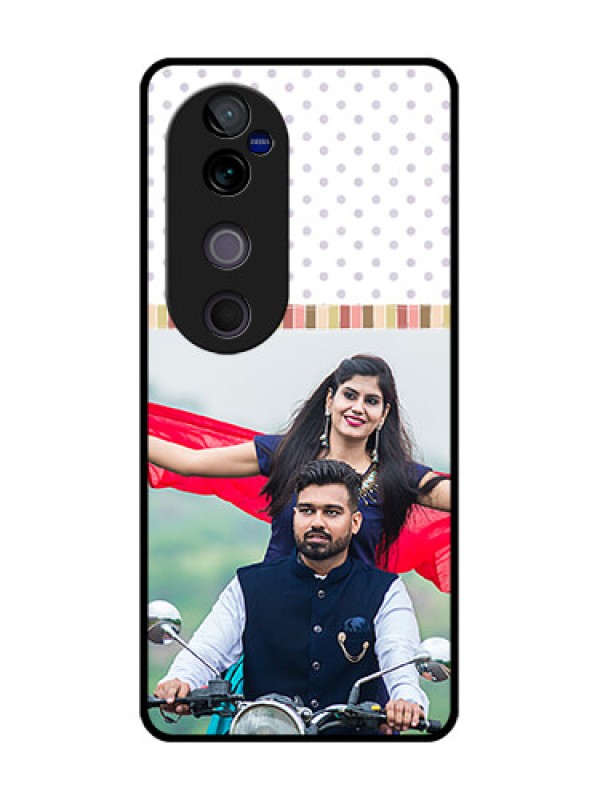 Custom Vivo V40 Pro 5G Custom Glass Phone CaseCute Family Design