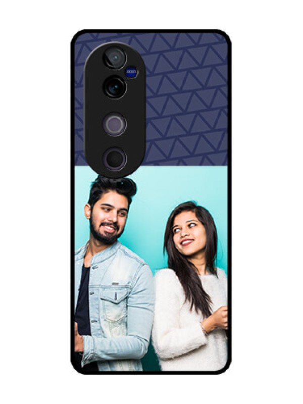Custom Vivo V40 Pro 5G Custom Glass Phone CaseWith Best Friends Design