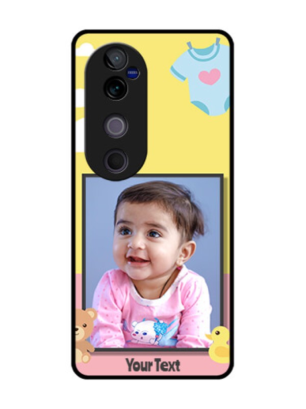 Custom Vivo V40 Pro 5G Custom Glass Phone CaseKids 2 Color Design
