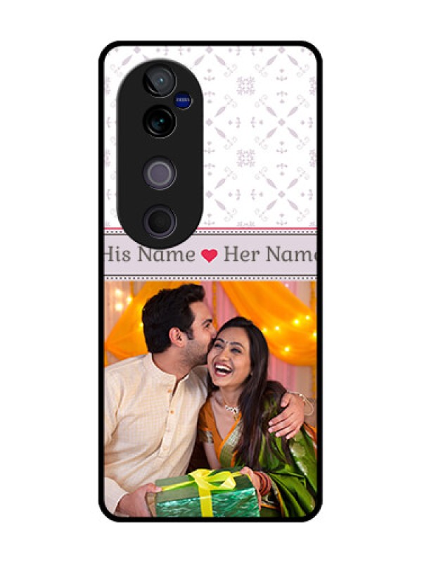 Custom Vivo V40 Pro 5G Custom Glass Phone CaseWith Photo And Ethnic Design