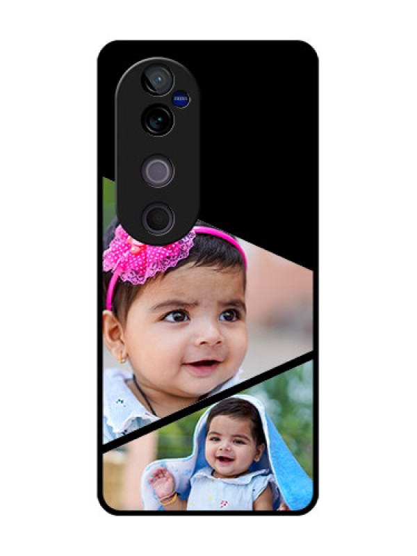 Custom Vivo V40 Pro 5G Custom Glass Phone CaseSemi Cut Design