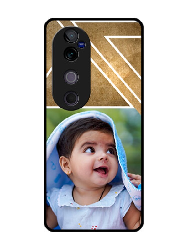 Custom Vivo V40 Pro 5G Custom Glass Phone CaseGradient Abstract Texture Design