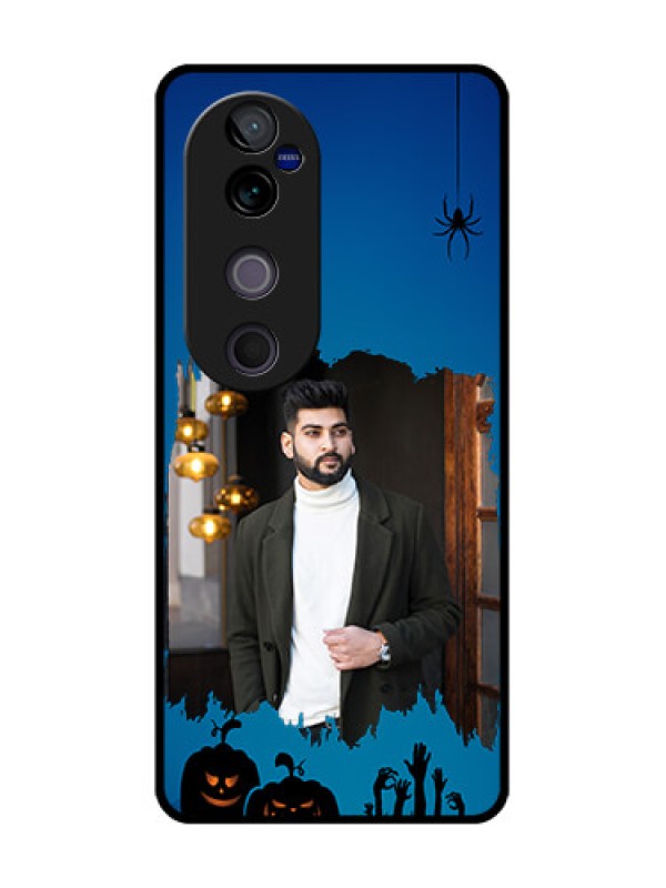 Custom Vivo V40 Pro 5G Custom Glass Phone CaseWith Pro Halloween Design