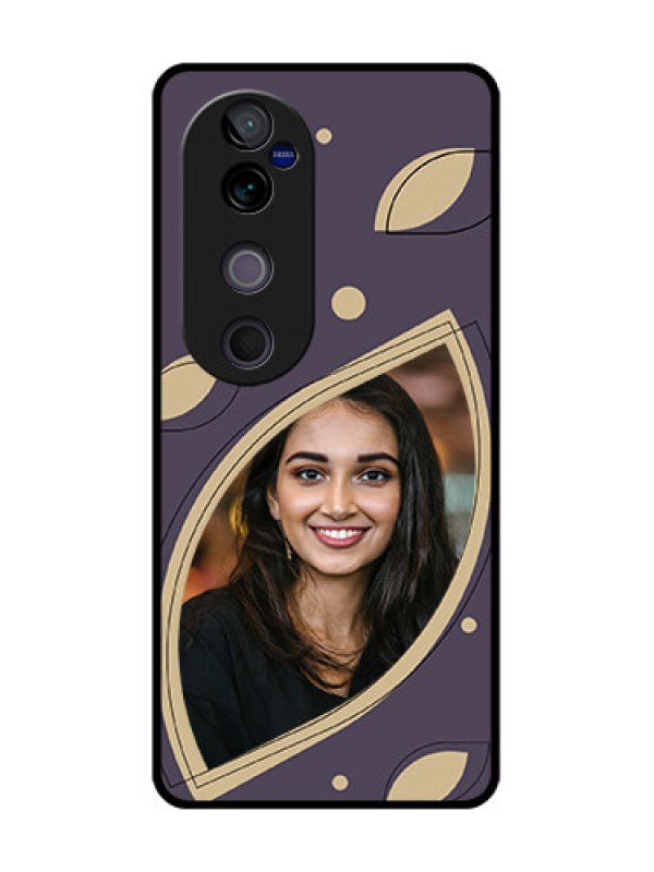 Custom Vivo V40 Pro 5G Custom Glass Phone CaseFalling Leaf Design