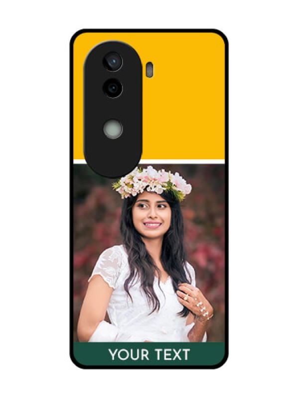 Custom Vivo V40e 5G Custom Glass Phone CaseLove You Design