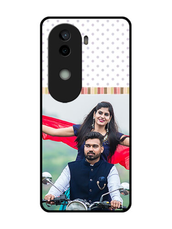 Custom Vivo V40e 5G Custom Glass Phone CaseCute Family Design