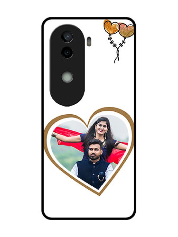 Custom Vivo V40e 5G Custom Glass Phone CaseYou and Me Design