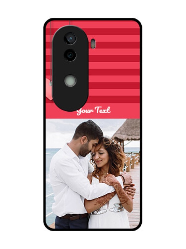 Custom Vivo V40e 5G Custom Glass Phone CaseValentines Day Design
