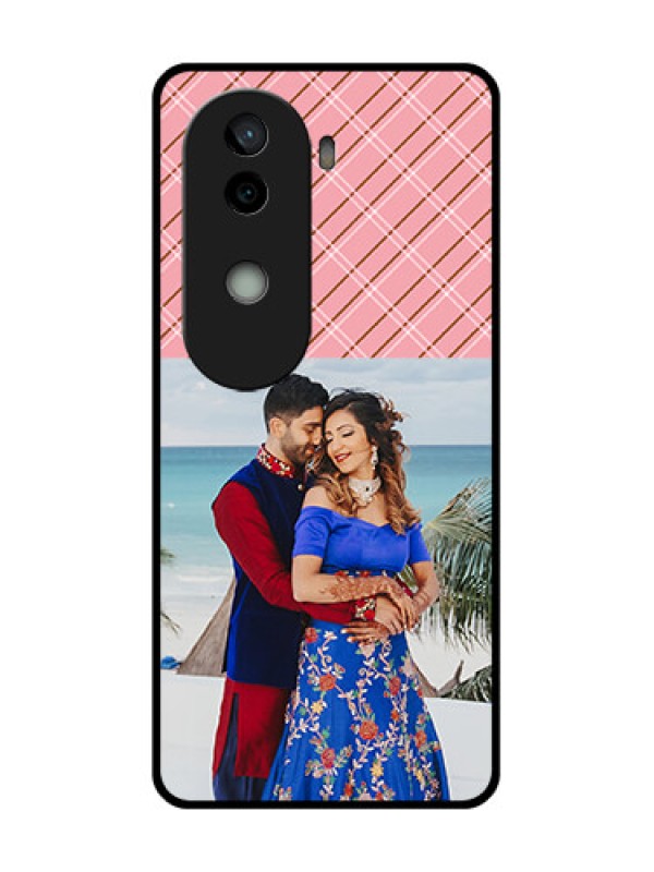 Custom Vivo V40e 5G Custom Glass Phone CaseTogether Forever Design