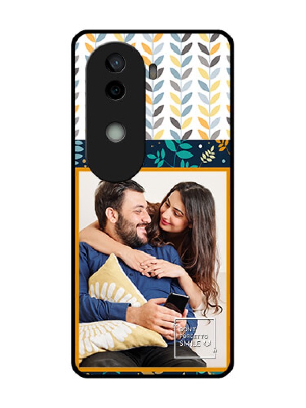 Custom Vivo V40e 5G Custom Glass Phone CasePattern Design