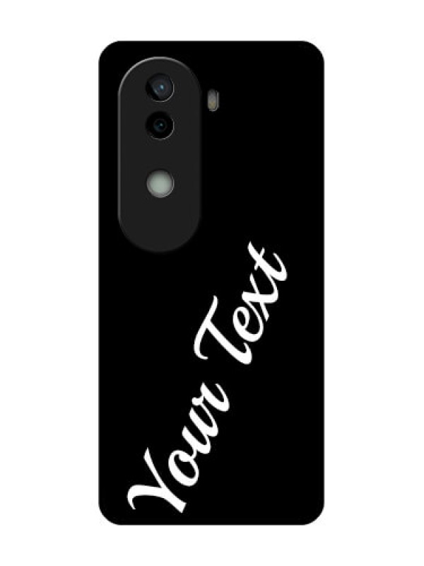 Custom Vivo V40e 5G Custom Glass Phone CaseWith Your Name Design