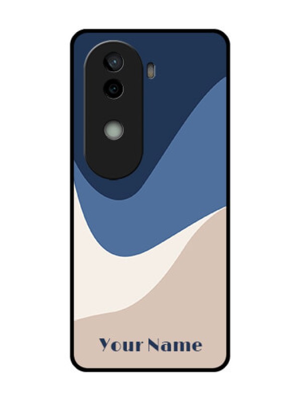 Custom Vivo V40e 5G Custom Glass Phone CaseAbstract Drip Art Design