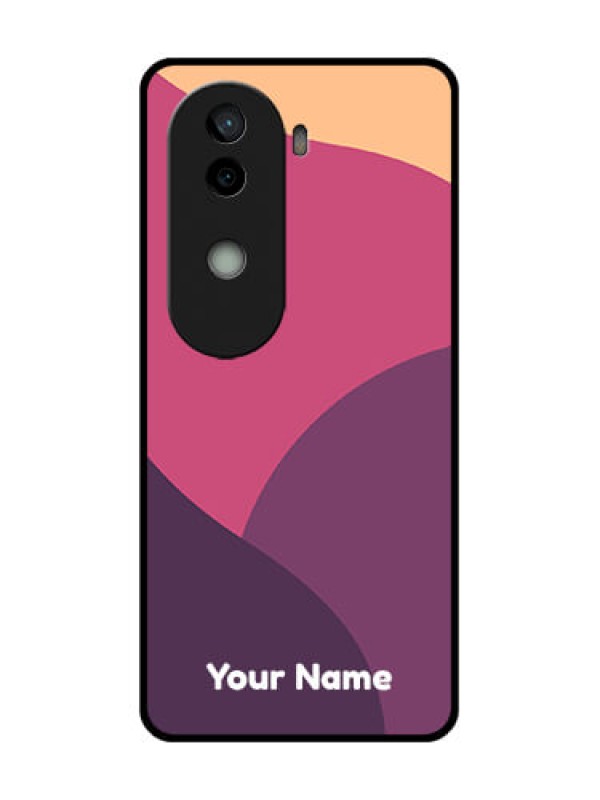 Custom Vivo V40e 5G Custom Glass Phone CaseMixed Multi - Colour Abstract Art Design