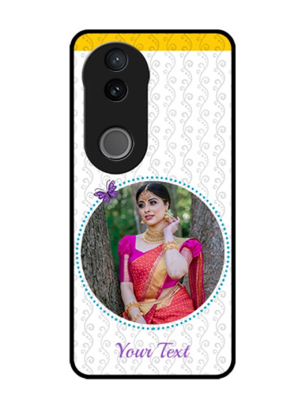 Custom Vivo V50e 5G Custom Glass Phone Case - Girls Premium Case Design