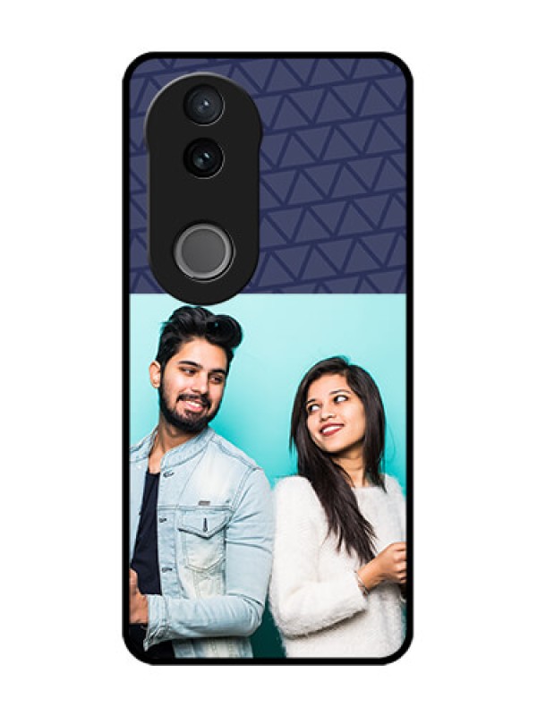Custom Vivo V50e 5G Custom Glass Phone Case - With Best Friends Design