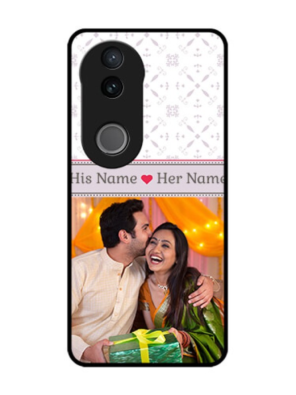 Custom Vivo V50e 5G Custom Glass Phone Case - With Photo And Ethnic Design