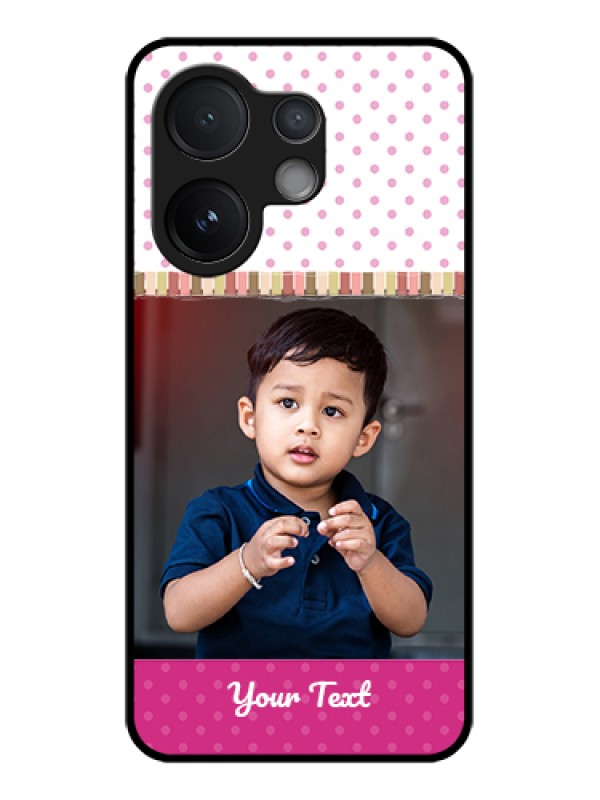 Custom Vivo V60 5G Custom Glass Phone Case - Cute Girls Cover Design