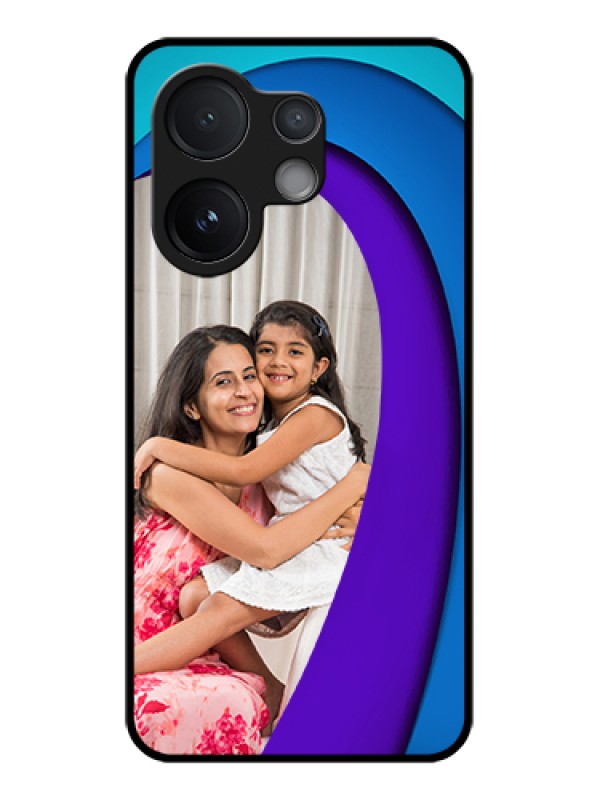 Custom Vivo V60 5G Custom Glass Phone Case - Simple Pattern Design