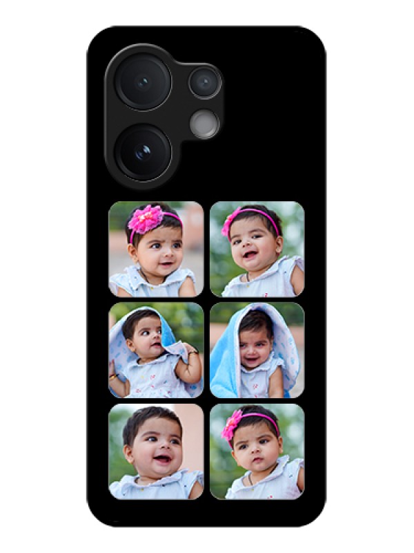 Custom Vivo V60 5G Custom Glass Phone Case - Multiple Pictures Design