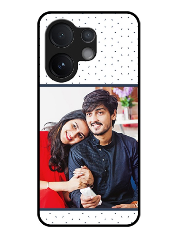 Custom Vivo V60 5G Custom Glass Phone Case - Premium Dot Design