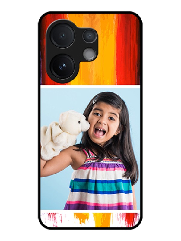 Custom Vivo V60 5G Custom Glass Phone Case - Multi Color Design