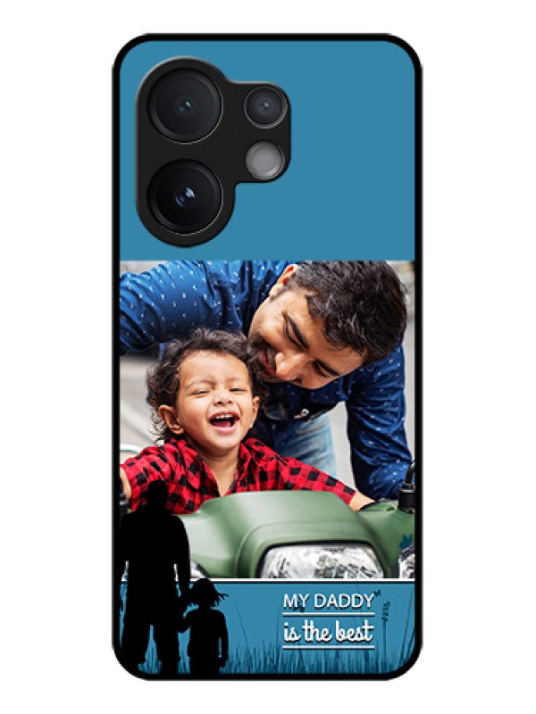 Custom Vivo V60 5G Custom Glass Phone Case - Best Dad Design