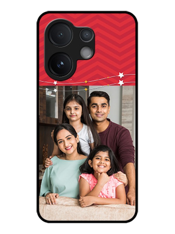 Custom Vivo V60 5G Custom Glass Phone Case - Happy Family Design