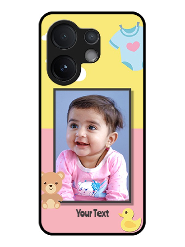 Custom Vivo V60 5G Custom Glass Phone Case - Kids 2 Color Design